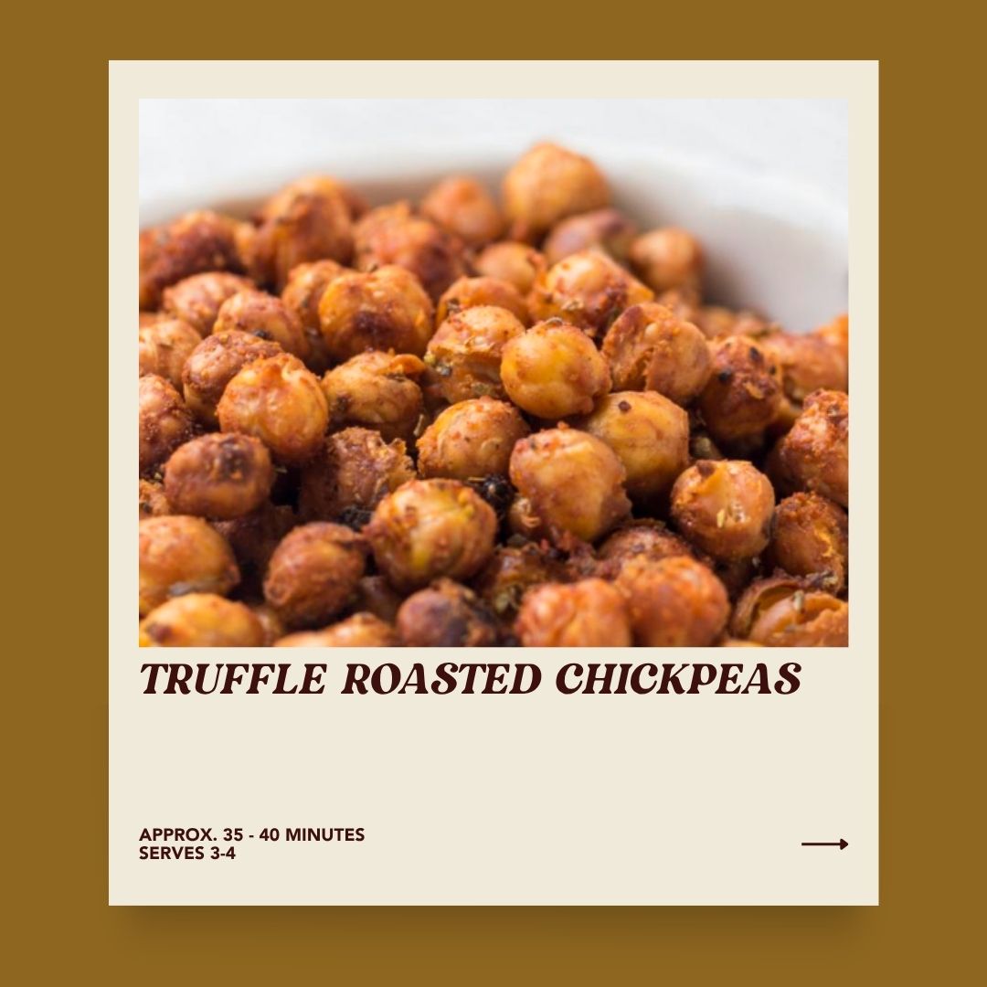 Truffle Roasted Chickpeas