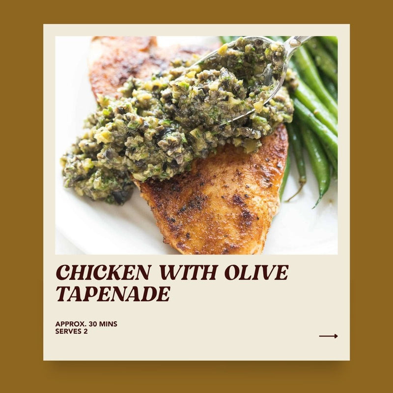 Chicken with Olive Tapenade