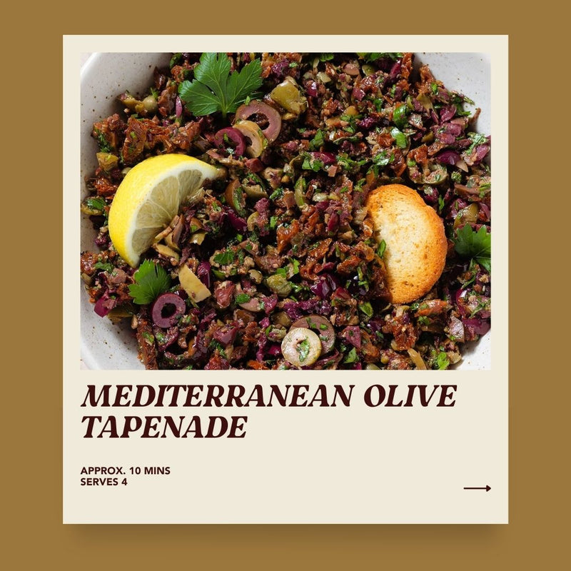 Mediterranean Olive Tapenade