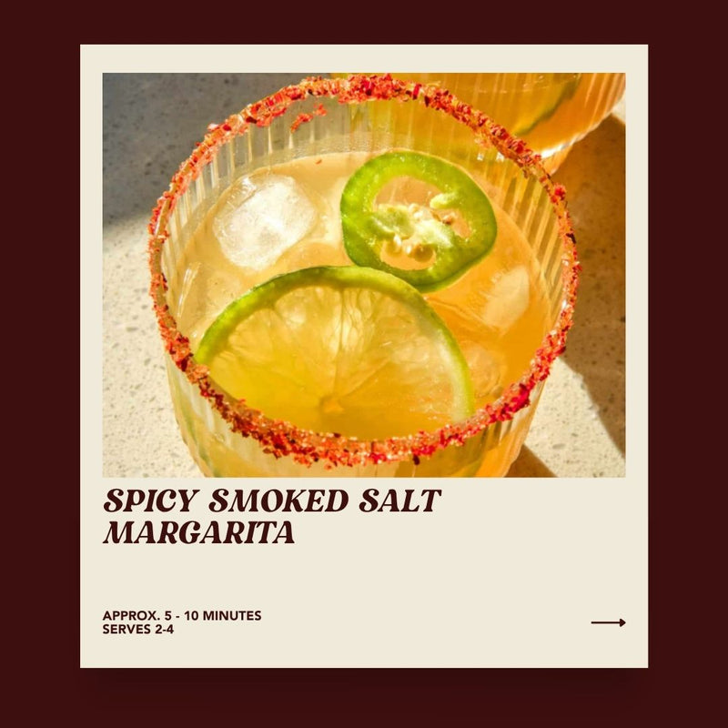 Spicy Smoked Salt Margarita