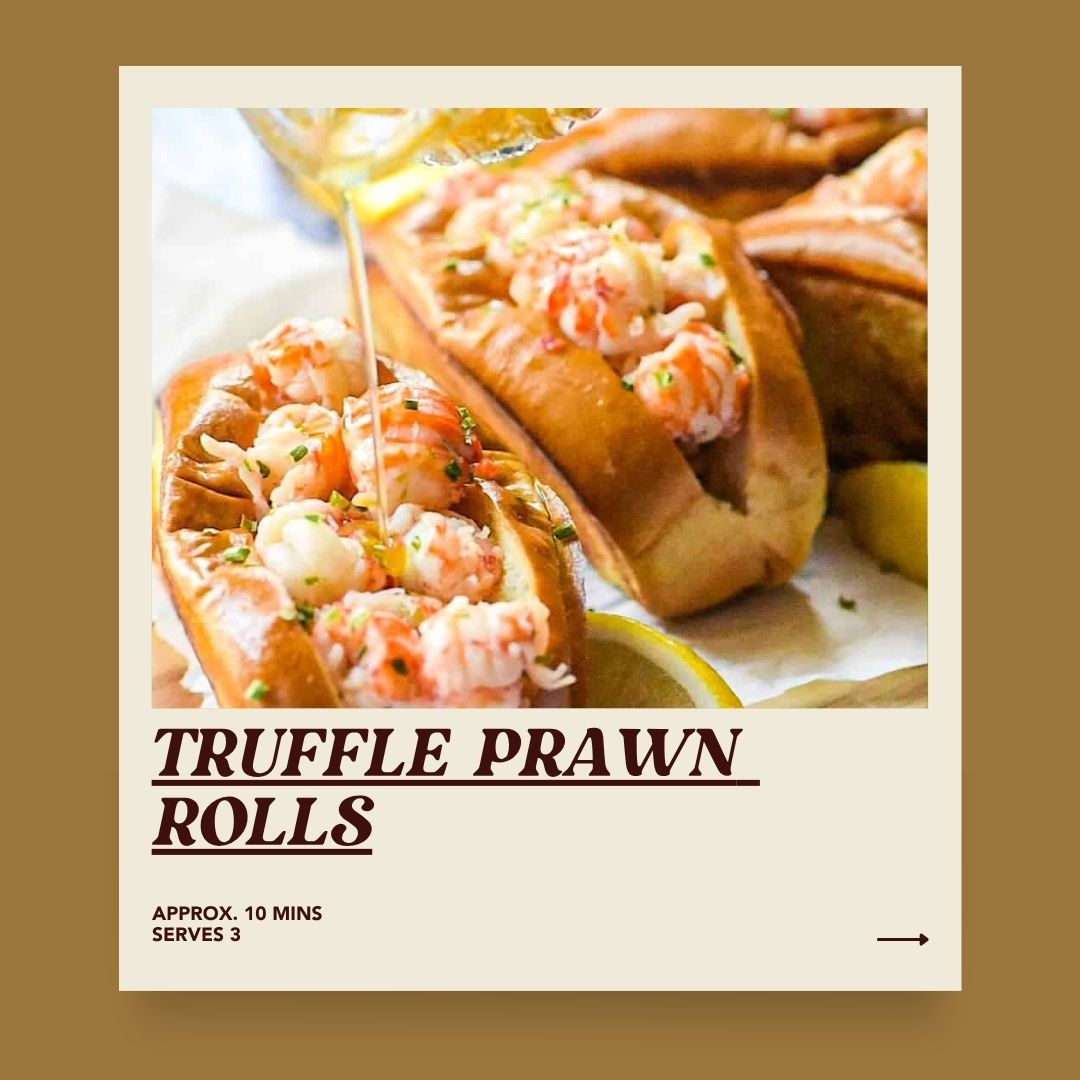 Truffle Prawn Rolls
