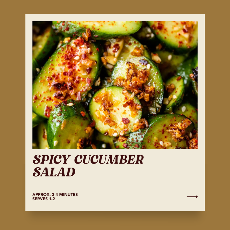 Spicy Cucumber Salad