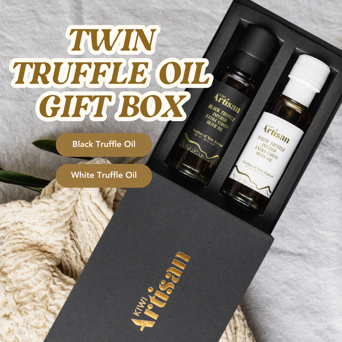 Twin Truffle Oil Gift Box
