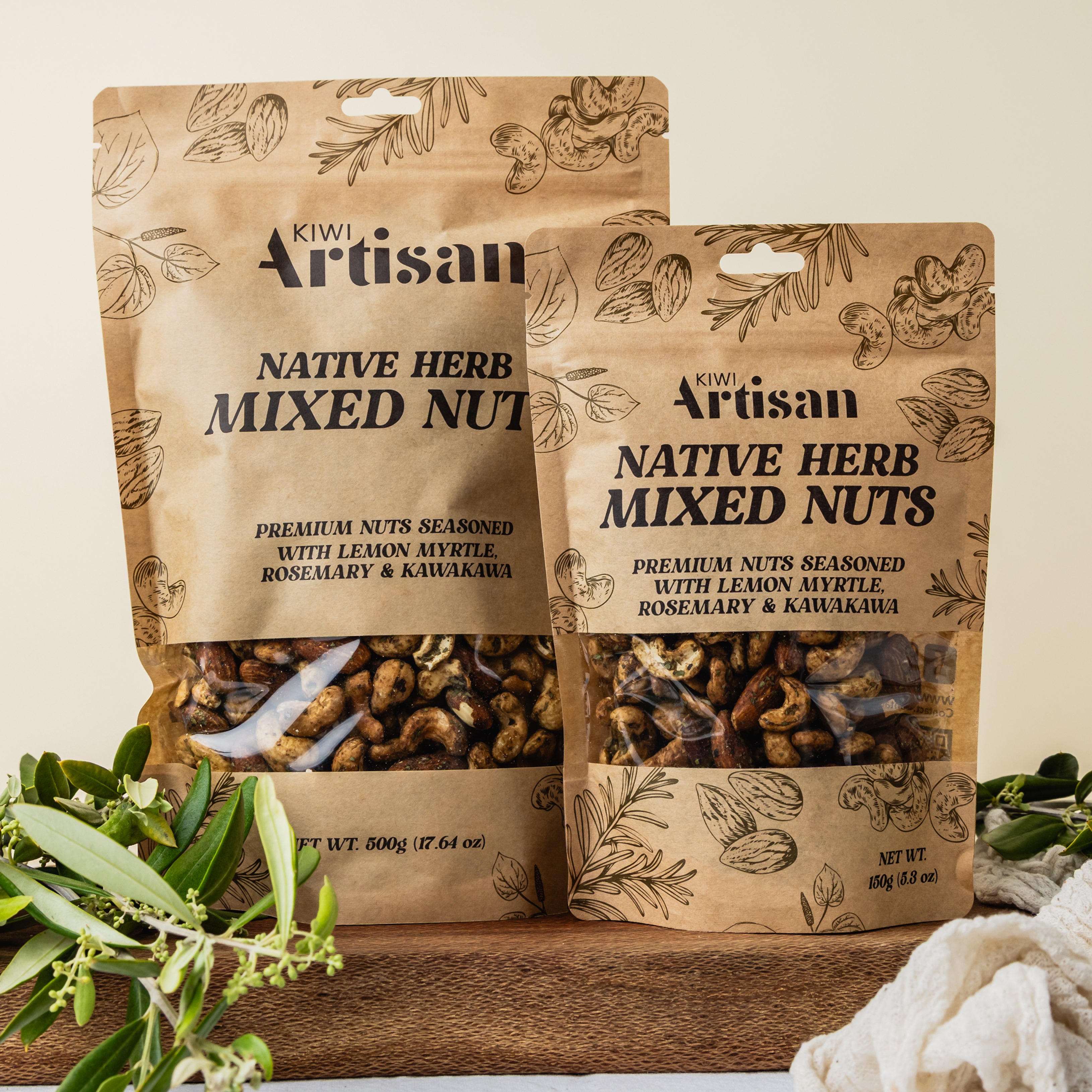 Native Herb Mixed Nuts – Kiwi Artisan