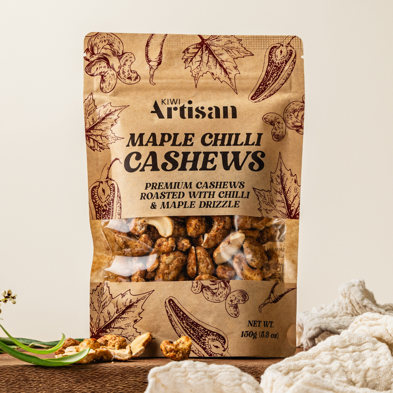 Maple Chilli Cashews