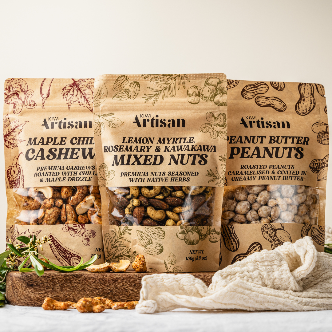 Gourmet Nut Trio Pack – Kiwi Artisan