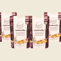 Nutworks Roasted Garlic Macadamias 75g
