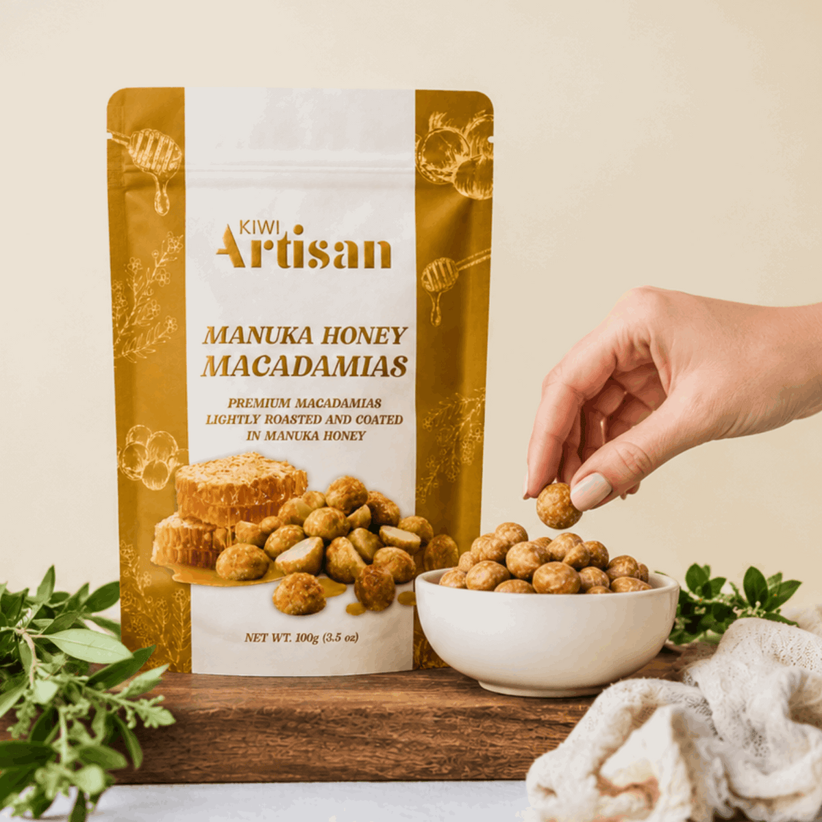 Manuka Honey Macadamias