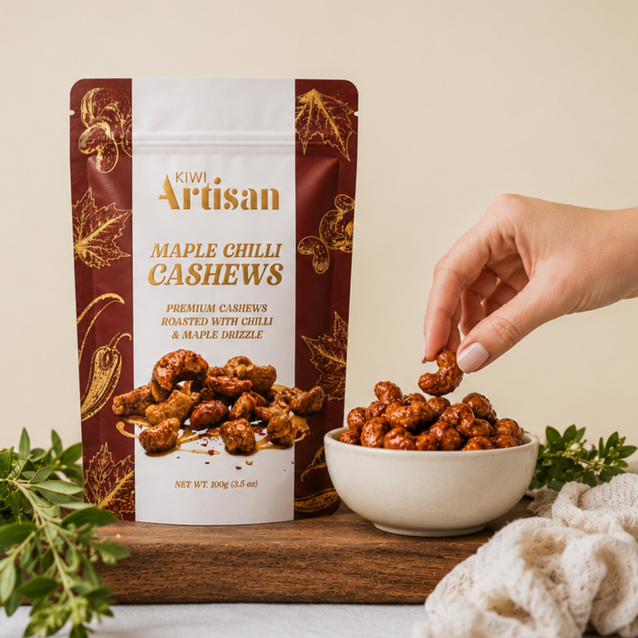 Maple Chilli Cashews