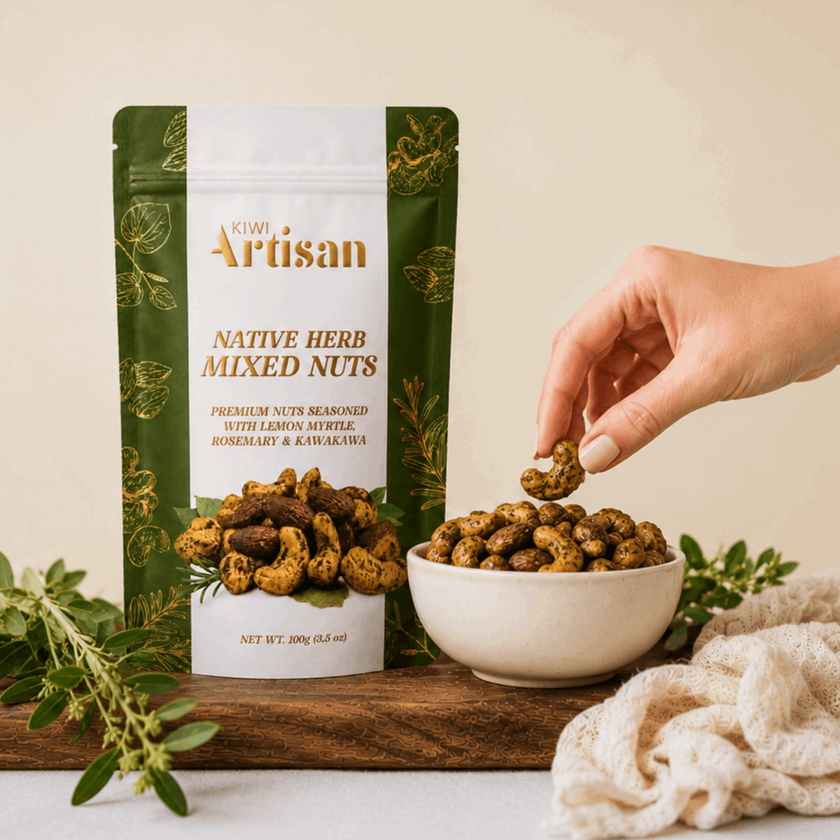 Gourmet Nuts Four-Pack