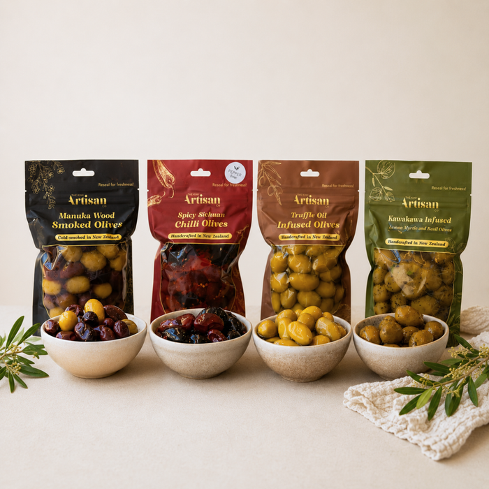 Infused Olive Range Four-Pack