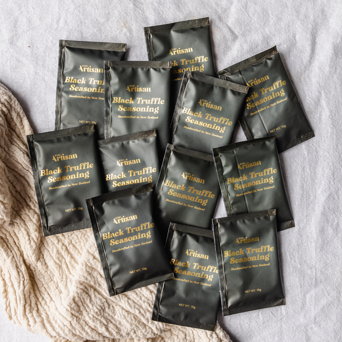 Gourmet seasoning with black truffle and spices – rich and addictive flavor
